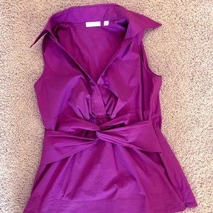 New York & Co Purple Sleeveless Top